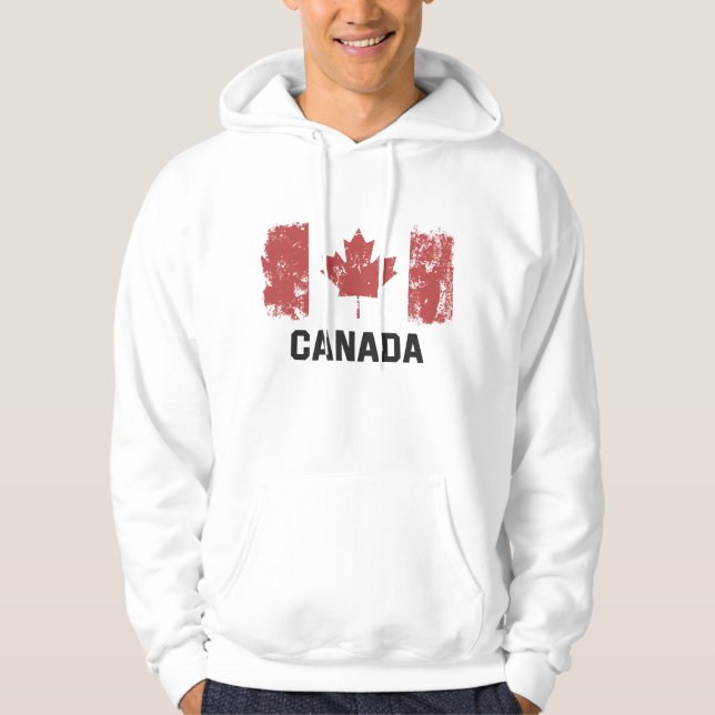Moletom Com Capuz Sinalizador Canadá (Frente)