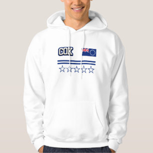 Moletom Com Capuz Sinalizador das Ilhas Cook
