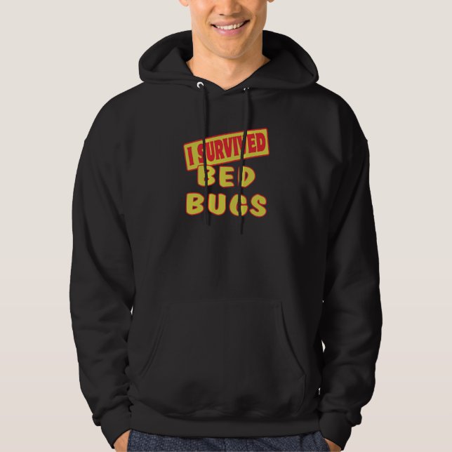 MOLETOM COM CAPUZ SOBREVIVI INSETOS DE CAMA (Frente)