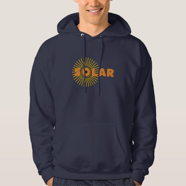 Moletom Com Capuz Solar Power Sun (Frente)