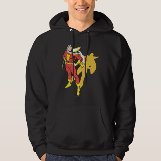 Moletom Com Capuz Sombra do SHAZAM (Frente)