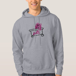 Moletom Com Capuz Sr. Messy   Logotipo da banheira