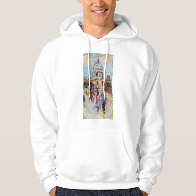 Moletom Com Capuz St Paul da ponte do milênio (Frente)