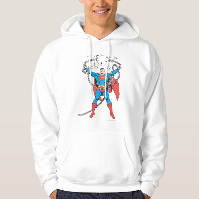Moletom Com Capuz Superman Breaks Chains (Frente)