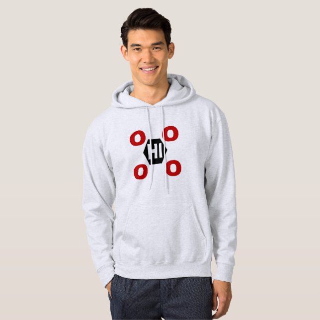 MOLETOM COM CAPUZ SWEAT A CAPUZ BÁSICO   OHIO (Frente Completa)
