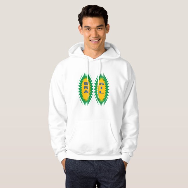 MOLETOM COM CAPUZ SWEAT BRASIL (Frente Completa)
