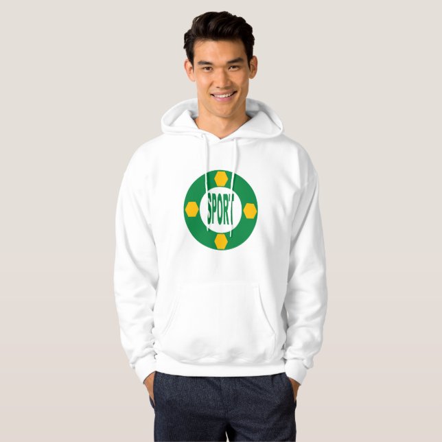 MOLETOM COM CAPUZ SWEAT DESPORTO (Frente Completa)