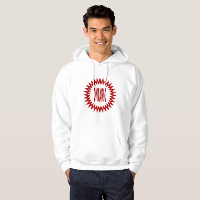 MOLETOM COM CAPUZ SWEAT ONTÁRIO (Frente Completa)