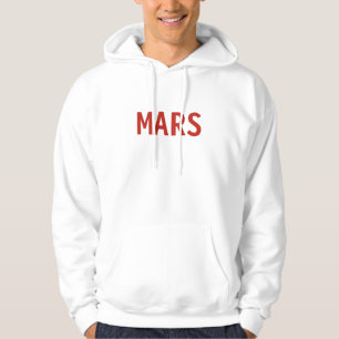 Moletom Com Capuz Sweatshirt Básica Masculina Mars