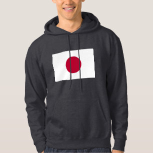 Moletom Com Capuz Sweatshirt com bandeiras do Japão