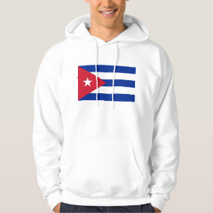 Moletom Com Capuz Sweatshirt com pavilhão de Cuba