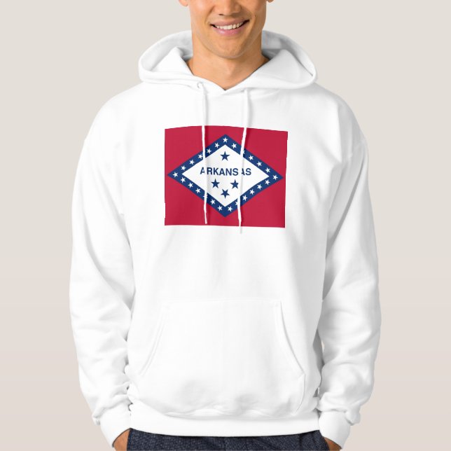 Moletom Com Capuz Sweatshirt Hooded com bandeira americana (Frente)