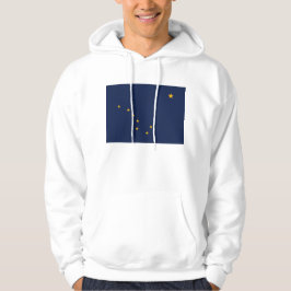 Moletom Com Capuz Sweatshirt Hooded com bandeira do Alasca