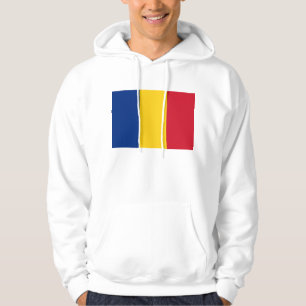 Moletom Com Capuz Sweatshirt Hooded com pavilhão da Romênia