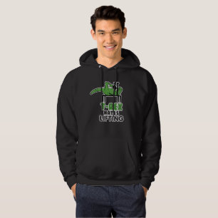 Moletom Com Capuz T-Rex deia levantar