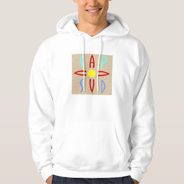 Moletom Com Capuz T-shirt cabo ao Sul (Frente)