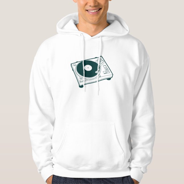 Moletom Com Capuz T-Shirt de cera (Frente)