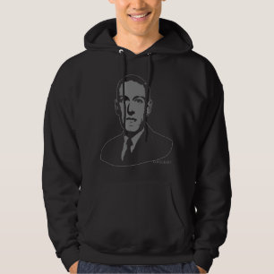 Moletom Com Capuz T-shirt do retrato de HP Lovecraft