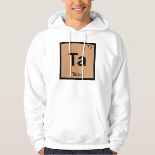 Moletom Com Capuz Ta - Tabela Música Química Símbolo Tabela Periódic