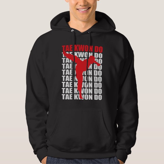 Moletom Com Capuz Tae Kwon faz o Hoodie (Frente)