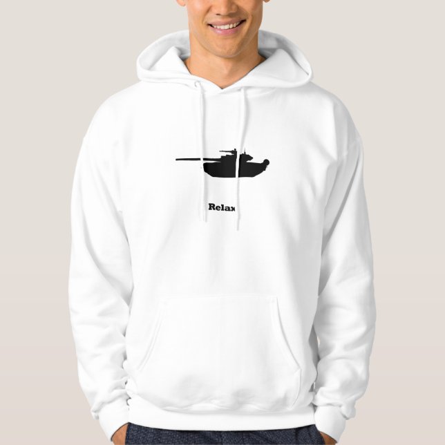 Moletom Com Capuz Tank Relax (Frente)
