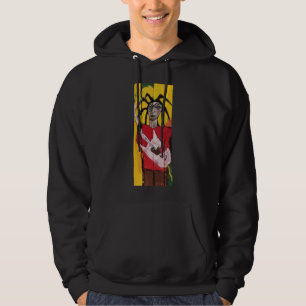 MOLETOM COM CAPUZ TEMOR COMO GUITARRISTA