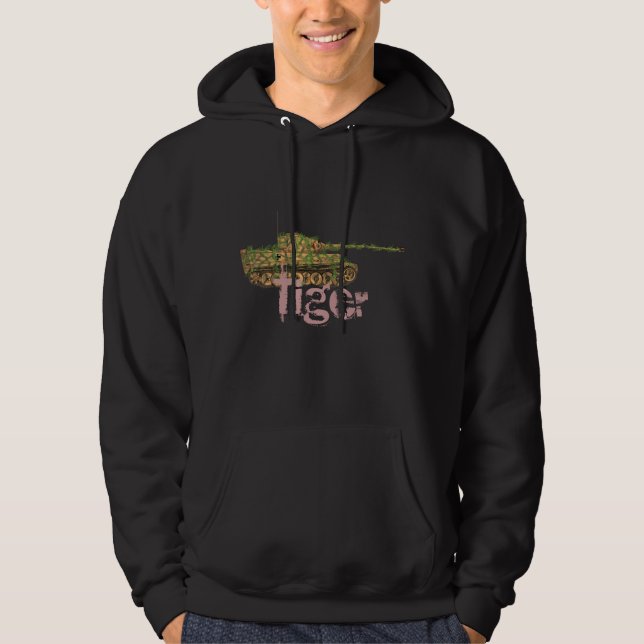 Moletom Com Capuz Tigre Hoodie (Frente)