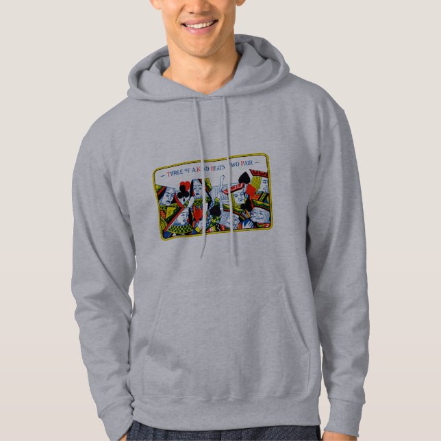 Moletom Com Capuz Três de um tipo (Frente)