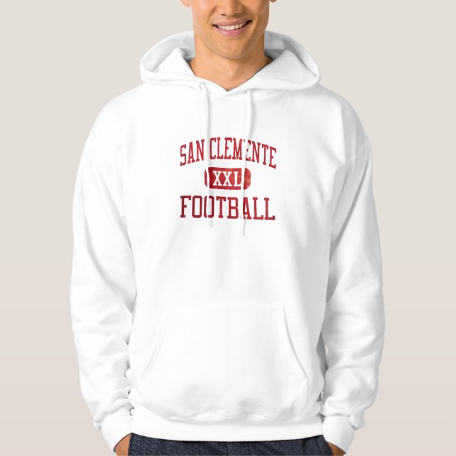 Moletom Com Capuz Tritões de Futebol de San Clemente (Frente)