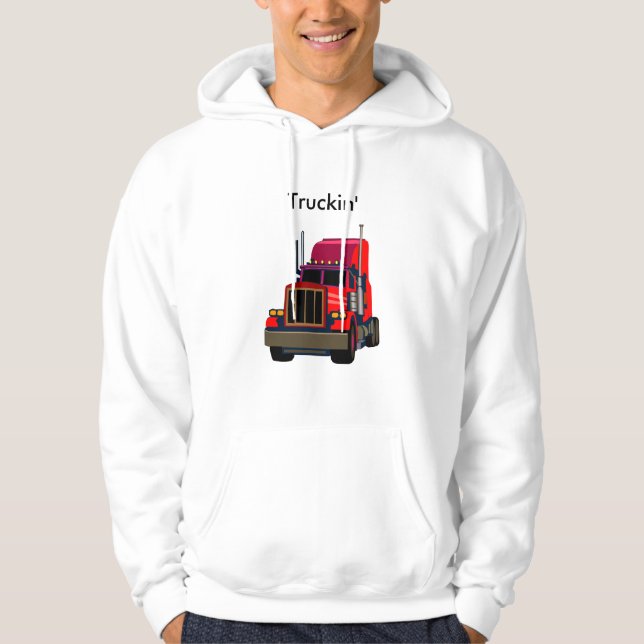 Moletom Com Capuz Truckin (Frente)