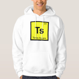 Moletom Com Capuz Ts - Times Square Nova York Símbolo da Química