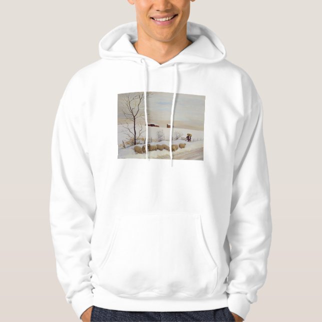 Moletom Com Capuz Um outro inverno duro (Frente)