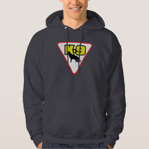 Moletom Com Capuz Unidade K-9. German shepherd K9. Salvamento -