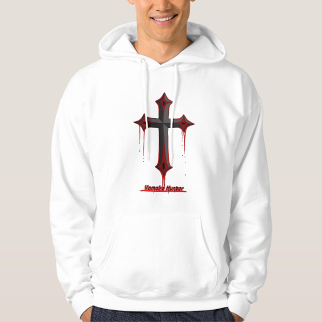 Moletom Com Capuz Vampiro caçador (Frente)