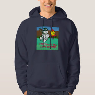 Moletom Com Capuz Vem aqui o ventilador de neve, engrenagem do humor