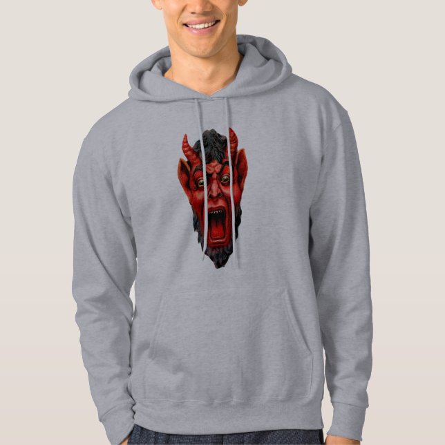 Moletom Com Capuz Vintage Bologling Krampus (Frente)