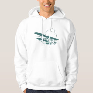 Moletom Com Capuz Vintage Flying Boat