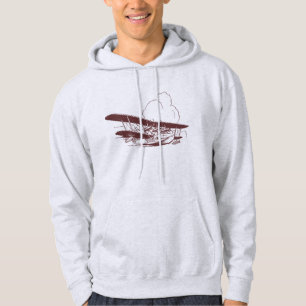 Moletom Com Capuz Vintage Flying Boat