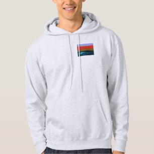 Moletom Com Capuz Vivo, amor, surf!  O Hoodie dos homens