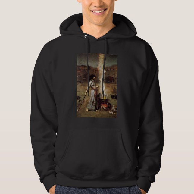 Moletom Com Capuz Waterhouse, O Hoodie Do Círculo Mágico (Frente)