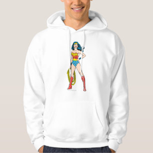 Moletom Com Capuz Wonder Woman Standing