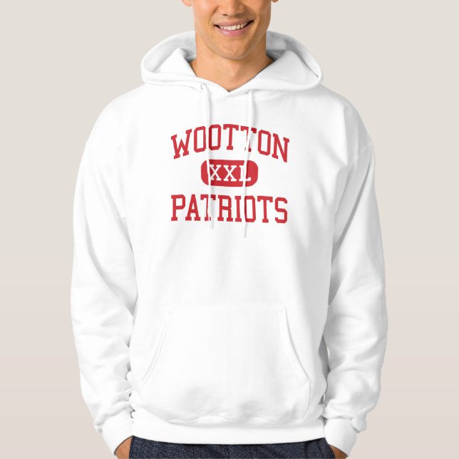 Moletom Com Capuz Wootton - patriotas - alto - Rockville Maryland (Frente)