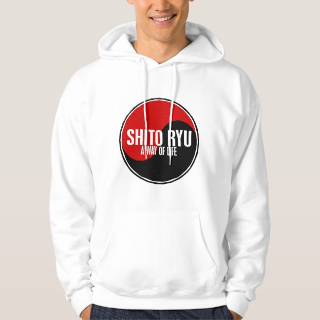 Moletom Com Capuz Yin Yang Shito Ryu 1 (Frente)
