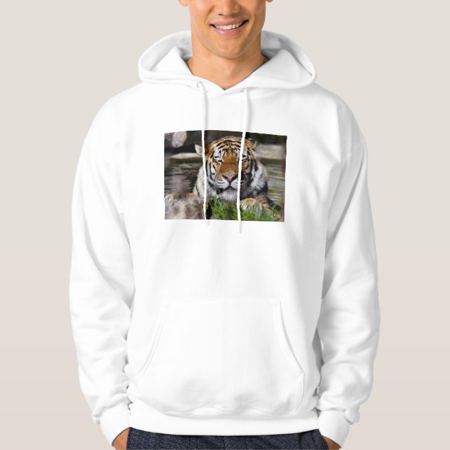 Moletom Com Capuz Zambar Tiger Tee (Frente)