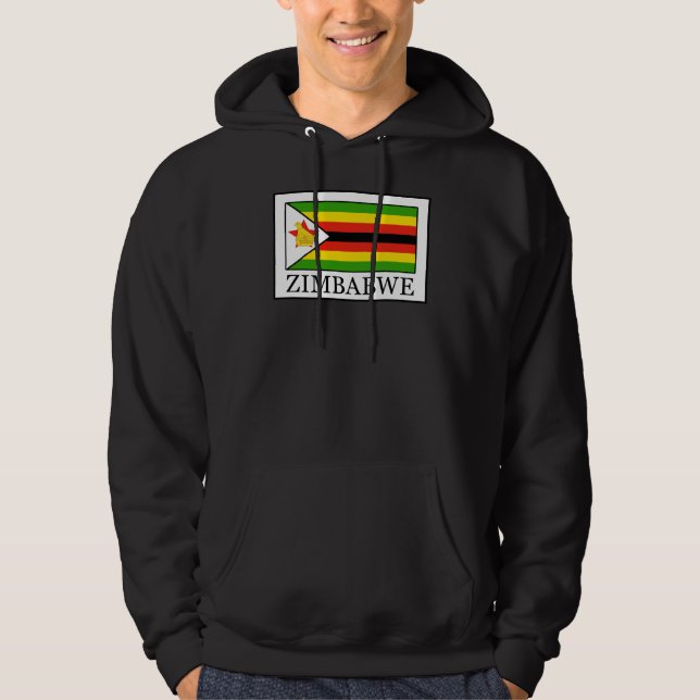 Moletom Com Capuz Zimbabué (Frente)