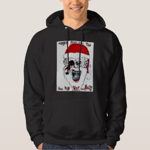 Moletom Com Capuz Zombi do papai noel
