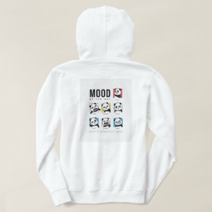 Moletom com Carinhas de Humor de Panda