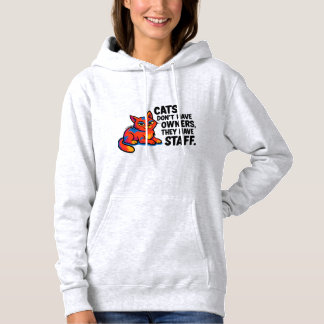Moletom com Citação Engraçada de Gato