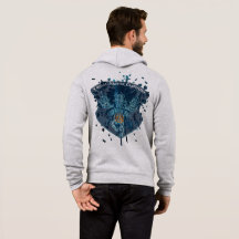 Moletom com desenho de manchas de dragão de armadu