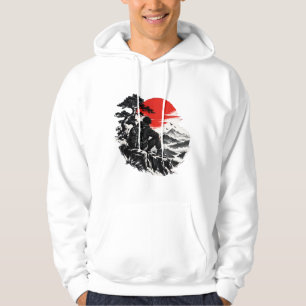 Moletom com Guerreiro Samurai Japonês Sol Nascente